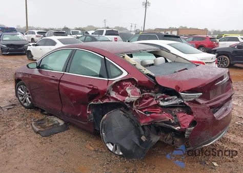 2015 Chrysler 200 Limited из США, поврежденный, VIN 1C3CCCAB3FN635834